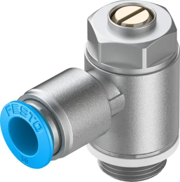 Festo GRLA-3/8-QS-10-D Tek yönlü akış kontrol valfleri