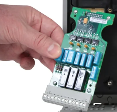 Allen Bradley 150-SM4 SMC-50 Digital I/O Option Module: 4 AC inputs and 3 relay outputs