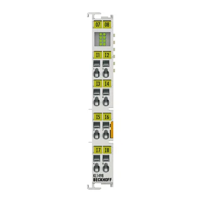 Beckhoff KL1498 Bus Terminal, 8-channel digital input, 24 V DC, 02 ms, ground switching
