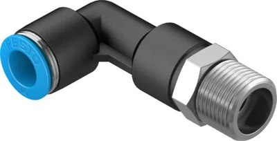 Festo QSLL-3/8-10 L-Uzun-Çabuk Bağlantı Rakoru