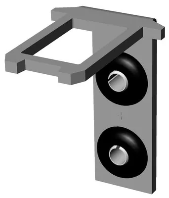 Euchner BETAETIGER-S-WT-LN-C2115 Actuator S, bent, for safety switch SGA/SGP/STA/STP/STM for insertion funnel