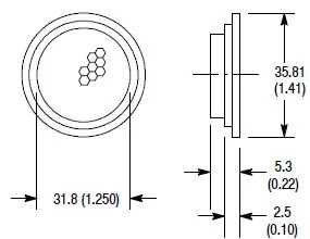 Allen Bradley 92-47-1 Reflectors for Photo Sensor
