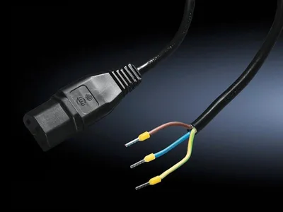 Rittal SM 6450.060 SM Bağlantı kablosu, güç adaptörü için, 1,5m