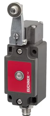 Euchner NZ2HS-511SVM5L060GEC2273 Safety switch NZHS, lever arm with steel roller, plug connector SVM5