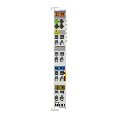 Beckhoff KL4001 Bus Terminal, 1-channel analog output, voltage, 0…10 V, 12 bit, differential