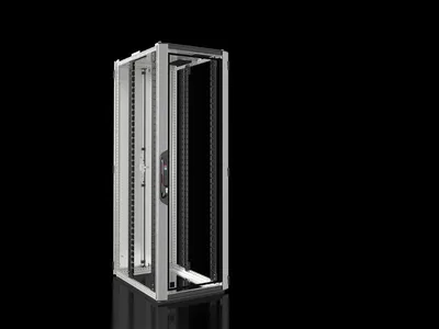 Rittal VX 5328.123 VX IT, 19" mounting angles, standard, front and rear, glazed door, WHD: 600 x 1800 x 800 mm, 38 U