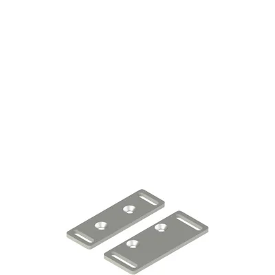 Pizzato VF SFH4-C Couple of plane plates supplied with fixing screws HP series