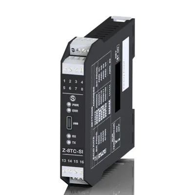 Seneca Z-8TC-SI
        (HW rev. B0) CH-8 thermocouple input module / RS485 with 24bit resolution