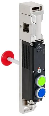Euchner MGBS-P-L2-AR-U-R-AEE-SH-161081 MGBS-AR, M23, 2 pushbutton, with escape release, door hinge on right