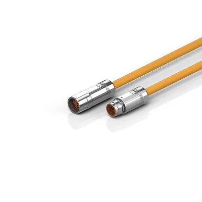 Beckhoff ZK4501-8003-xxxx Motor extension cable 15 mm² with M23 speedtec® plug, fixed installation