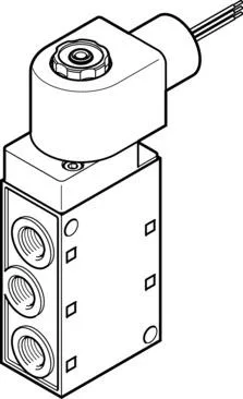 Festo MFH-5-1/4-S-EX Selenoid valf
