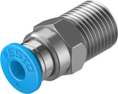 Festo QS-1/8-4-100 Çabuk Bağlantı Rakoru