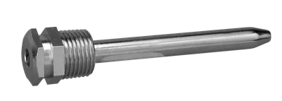 Alre THK-2-100 Immersion sleeve, 100mm, nickel-plated brass, inner x outer diameter 75x10mm
