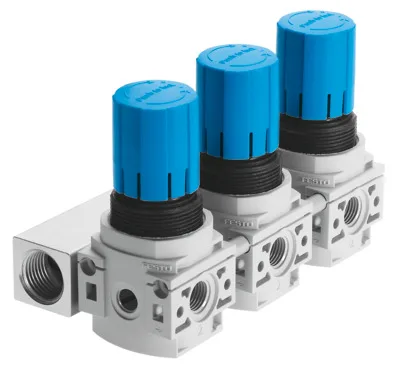Festo LRB-1/4-DB-7-O-K3-MINI Basınç düzenleyici valf manifoldu