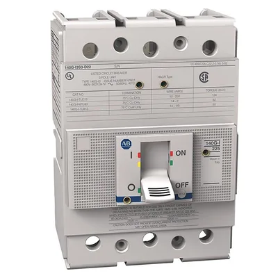 Allen Bradley 140G-I3S4-D22 140G 225A Frame Molded Case Switch