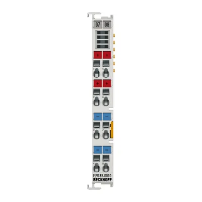 Beckhoff EL9185-0010 Potential distribution terminal, 4 x 24 V DC, 4 x 0 V DC, potential supply function