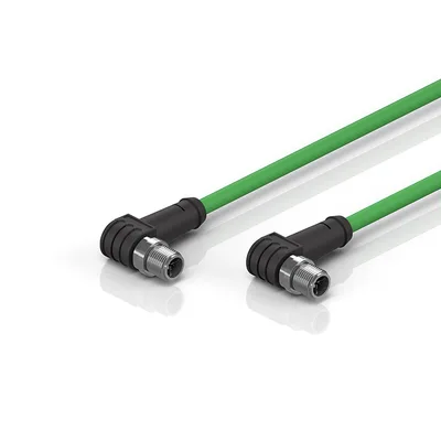 Beckhoff ZK1096-8383-0xxx Industrial Ethernet/EtherCAT G/G10 cable, Cat6/Cat6A, PUR, 4 x 2 x AWG26, fixed installation