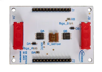 Infineon EB 2ED2410 3D 1BCD EiceDRIVER™ APD 2ED2410-EM - 24 V evaluation MOSFET daughterboard, common drain