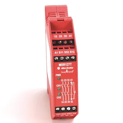 Allen Bradley 440R-N23135S Guardmaster MSR127RPS Safety Relay