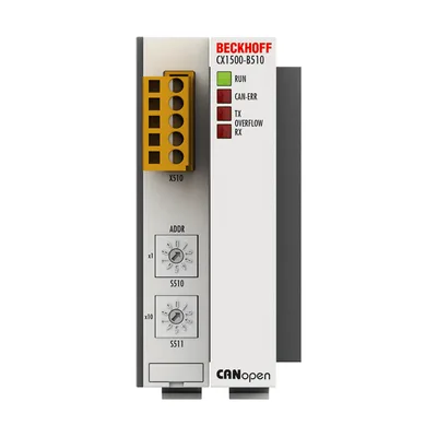 Beckhoff CX1500-B510 CANopen slave fieldbus connection