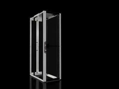 Rittal VX 5313.113 VX IT, 19" mounting angles, standard, front and rear, vented, WHD: 600 x 2200 x 1000 mm, 47 U