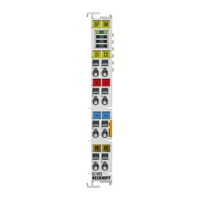 Beckhoff EL1002 EtherCAT Terminal, 2-channel digital input, 24 V DC, 3 ms