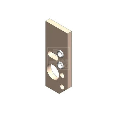 Dopag 1025524 Insulating pate to SHV-01 with centring sleeves