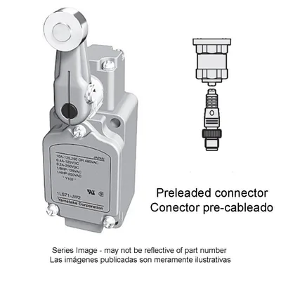Azbil 1LS74-JWC-PD03 General Purpose Compact Limit Switch Spatter-Guarded