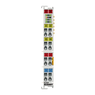 Beckhoff EL2564 EtherCAT Terminal, 4-channel LED output, 5…48 V DC, 4 A, RGBW, common anode