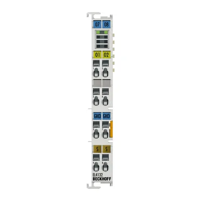Beckhoff EL4132 EtherCAT Terminal, 2-channel analog output, voltage, ±10 V, 16 bit
