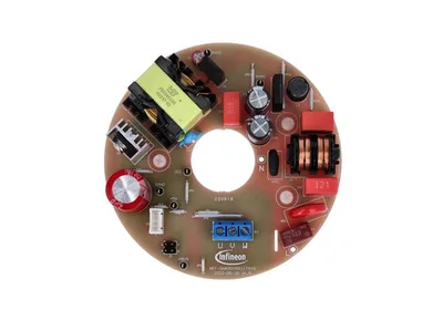 Infineon REF-SHA35IMD111TSYS Full-featured starter kit for low voltage ceiling fan motors with turnkey motor drive software