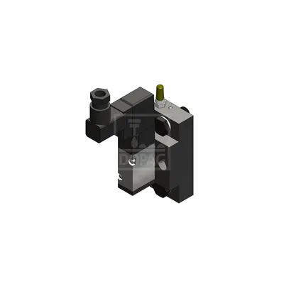 Dopag 1010819 Solenoid valve plate with industrial plug type CI