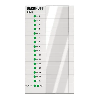 Beckhoff KL8519 16-channel digital input signal module