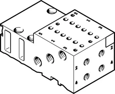 Festo MHA2-PR2-5-M5 Manifold