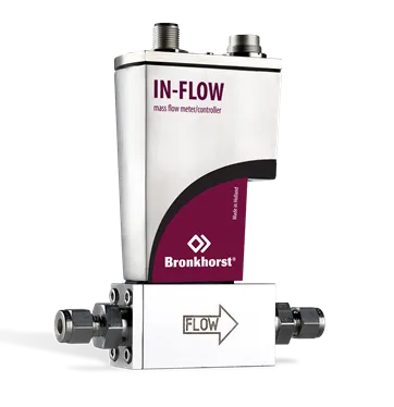 Bronkhorst LOW-ΔP-FLOW F-102DI Mass Flow Meter for low pressure drop or corrosive gas service