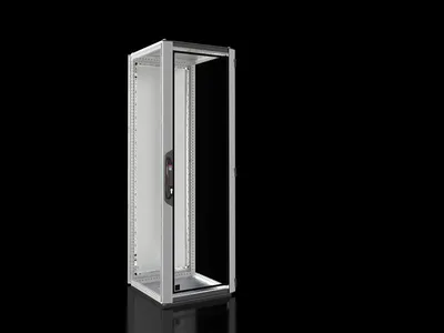 Rittal VX 5327.190 VX IT, without 4826 mm (19") interior installation, glazed door, WHD: 600 x 1800 x 600 mm, 38 U, IP 55