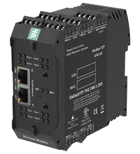 Pepperl+Fuchs ICE2-8IOL-K45S-RJ45 EtherNet/IP IO-Link master with 8 inputs/outputs, DIN rail, screw terminal