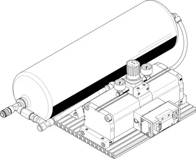 Festo DPA-100-16-CRVZS20 Basınç yükseltici