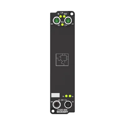 Beckhoff EP6080-0000 EtherCAT Box, 1-channel communication interface, memory, 128 kByte, NOVRAMNew
