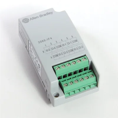 Allen Bradley 2080-IF4 Micro800 4 Point Analog Input Plug-In