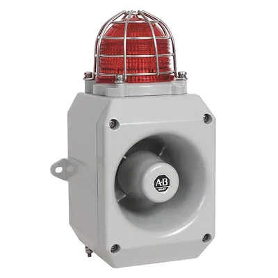 Allen Bradley 855XM-CGMD24DB7 Haz Loc Metal Horn with Beacon 24V DC