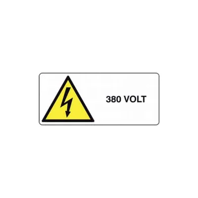 Cabur ETPC117 Warning labels
