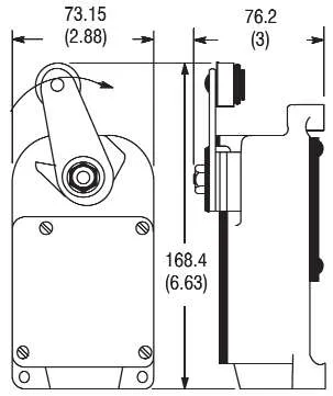 Allen Bradley 801-ASC29 General Purpose Limit Switch
