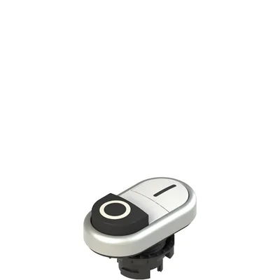 Pizzato E2 1PDSL9AAAA Double lower projecting pushbutton, with marking