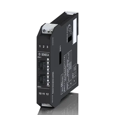 Seneca Z-KEY-2ETH Profinet (HW rev. B0)
        (HW rev. B0) 2-port Profinet IO  ModBUS RTU/ASCII/TCP-IP gateway & protocol converter, dual Ethernet