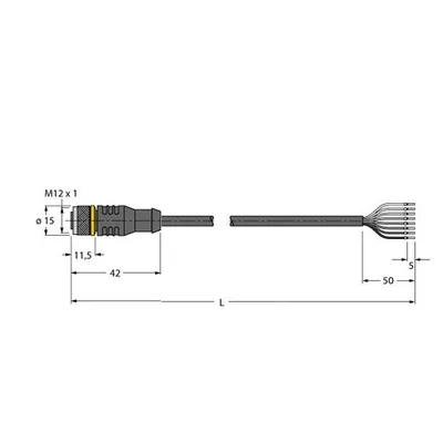 Turck RKC8T-2/TEL