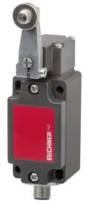 Euchner NZ2HS-511SEM5C2376 Safety switch NZHS, lever arm with steel roller, plug connector M12