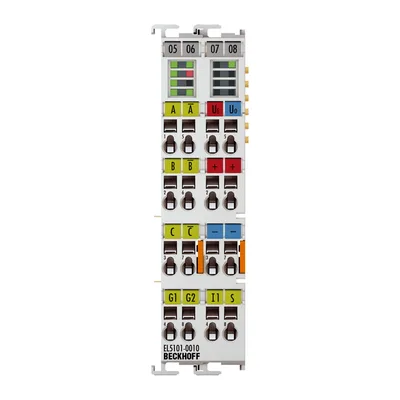 Beckhoff EL5101-0010 EtherCAT Terminal, 1-channel encoder interface, incremental, 5 V DC (DIFF RS422), 5 MHz