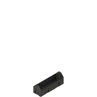 Pizzato VF C03 Protection terminal cover for screw terminals snap-in assembled
