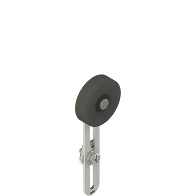 Pizzato VF L35-R5 Adjustable lever with rubber roller, 40 mm diameter